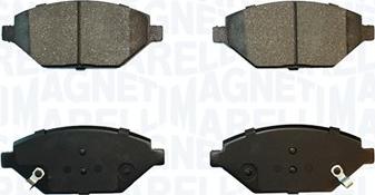 Magneti Marelli 363916061113 - Jarrupala, levyjarru inparts.fi