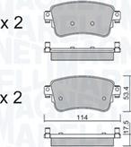 Magneti Marelli 363916061200 - Jarrupala, levyjarru inparts.fi