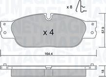 Magneti Marelli 363916061203 - Jarrupala, levyjarru inparts.fi