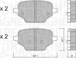 Magneti Marelli 363916061220 - Jarrupala, levyjarru inparts.fi