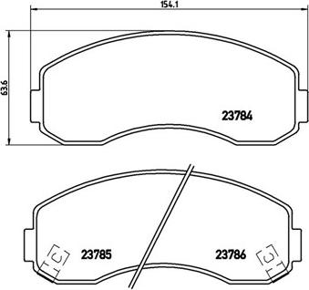 Magneti Marelli 363700499003 - Jarrupala, levyjarru inparts.fi