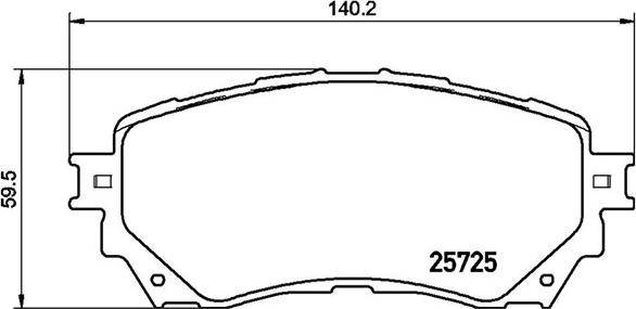 Magneti Marelli 363700449048 - Jarrupala, levyjarru inparts.fi