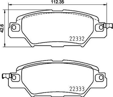 Magneti Marelli 363700449053 - Jarrupala, levyjarru inparts.fi