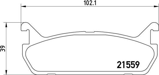 Magneti Marelli 363700449015 - Jarrupala, levyjarru inparts.fi