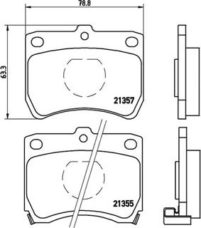 Magneti Marelli 363700200035 - Jarrupala, levyjarru inparts.fi