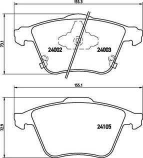 Magneti Marelli 363700449038 - Jarrupala, levyjarru inparts.fi