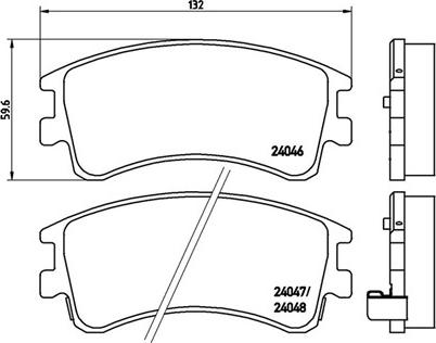 Magneti Marelli 363700449032 - Jarrupala, levyjarru inparts.fi