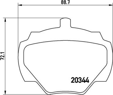 Magneti Marelli 363700444001 - Jarrupala, levyjarru inparts.fi