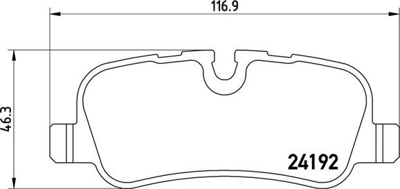 Magneti Marelli 363700444019 - Jarrupala, levyjarru inparts.fi