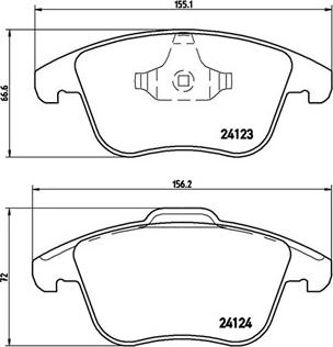 Magneti Marelli 363700444020 - Jarrupala, levyjarru inparts.fi