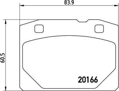 Magneti Marelli 363700441001 - Jarrupala, levyjarru inparts.fi