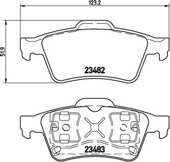 Magneti Marelli 363700459044 - Jarrupala, levyjarru inparts.fi