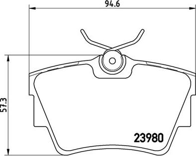 Magneti Marelli 363700459041 - Jarrupala, levyjarru inparts.fi