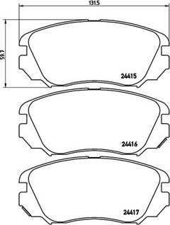 Magneti Marelli 363700459054 - Jarrupala, levyjarru inparts.fi