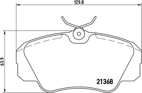 Magneti Marelli 363700459016 - Jarrupala, levyjarru inparts.fi