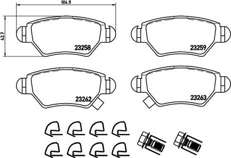 Magneti Marelli 363700459031 - Jarrupala, levyjarru inparts.fi