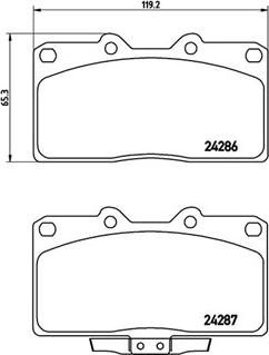 Magneti Marelli 363700454019 - Jarrupala, levyjarru inparts.fi