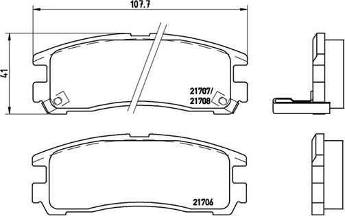 Magneti Marelli 363700454012 - Jarrupala, levyjarru inparts.fi