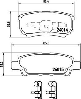 Magneti Marelli 363700454034 - Jarrupala, levyjarru inparts.fi