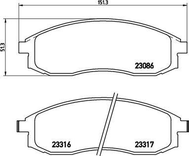 MK Kashiyama D1173M-01 - Jarrupala, levyjarru inparts.fi