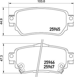 Magneti Marelli 363700456098 - Jarrupala, levyjarru inparts.fi