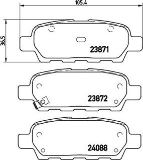 Magneti Marelli 363700456046 - Jarrupala, levyjarru inparts.fi