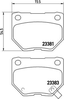 Magneti Marelli 363700456054 - Jarrupala, levyjarru inparts.fi