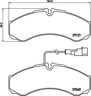 Magneti Marelli 363700456069 - Jarrupala, levyjarru inparts.fi