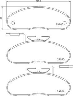 Magneti Marelli 363700456019 - Jarrupala, levyjarru inparts.fi