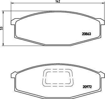 Magneti Marelli 363700456012 - Jarrupala, levyjarru inparts.fi