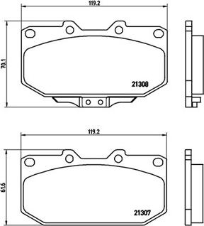 Magneti Marelli 363700456025 - Jarrupala, levyjarru inparts.fi