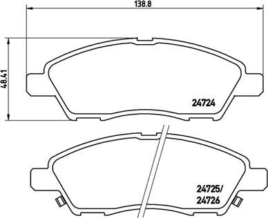 Magneti Marelli 363700456070 - Jarrupala, levyjarru inparts.fi