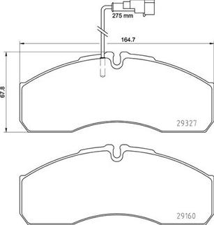 Magneti Marelli 363700456123 - Jarrupala, levyjarru inparts.fi