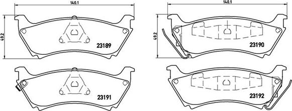 Magneti Marelli 363700450040 - Jarrupala, levyjarru inparts.fi