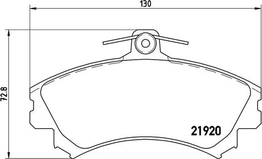 Magneti Marelli 363700450055 - Jarrupala, levyjarru inparts.fi