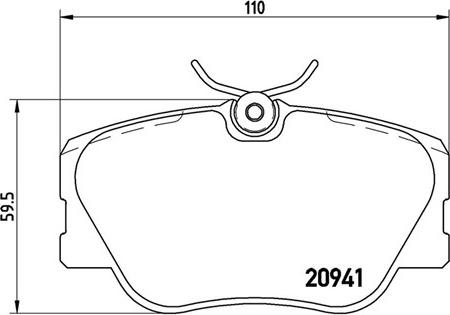 Magneti Marelli 363700450008 - Jarrupala, levyjarru inparts.fi