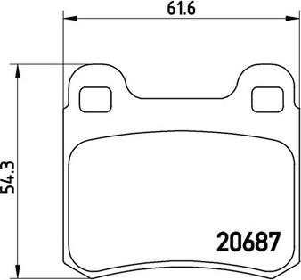 Magneti Marelli 363700450007 - Jarrupala, levyjarru inparts.fi