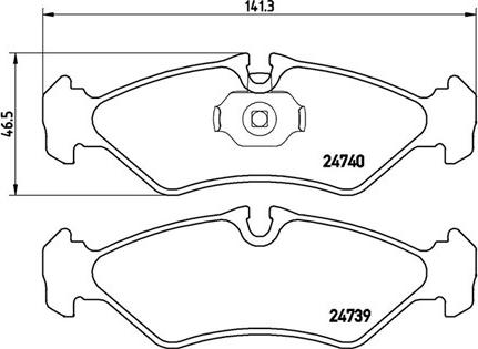 Magneti Marelli 363700450081 - Jarrupala, levyjarru inparts.fi