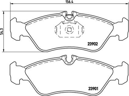 Magneti Marelli 363700450082 - Jarrupala, levyjarru inparts.fi