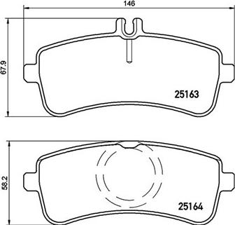 Magneti Marelli 363700450125 - Jarrupala, levyjarru inparts.fi