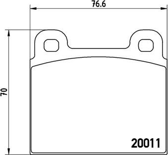 Magneti Marelli 363700465001 - Jarrupala, levyjarru inparts.fi