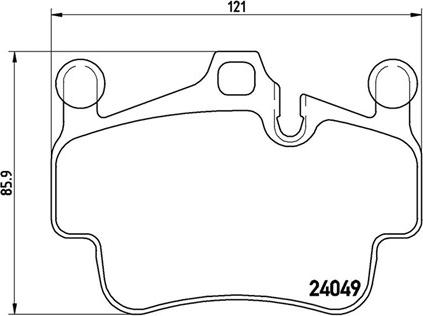 Magneti Marelli 363700465015 - Jarrupala, levyjarru inparts.fi