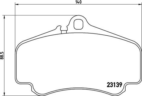 Magneti Marelli 363700465011 - Jarrupala, levyjarru inparts.fi