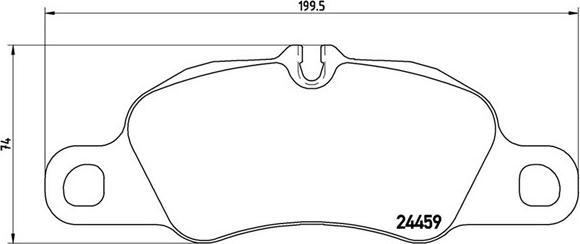 Magneti Marelli 363700465018 - Jarrupala, levyjarru inparts.fi