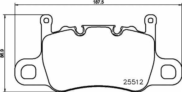 Valeo 9011170 - Jarrupala, levyjarru inparts.fi