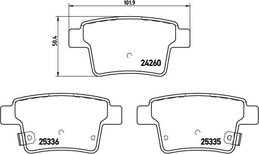 Magneti Marelli 363700466002 - Jarrupala, levyjarru inparts.fi