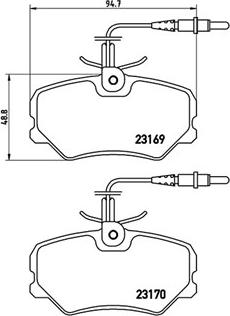 Magneti Marelli 363700461050 - Jarrupala, levyjarru inparts.fi