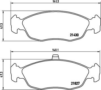 Magneti Marelli 363700461051 - Jarrupala, levyjarru inparts.fi