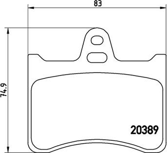 Magneti Marelli 363700461019 - Jarrupala, levyjarru inparts.fi