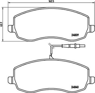 Magneti Marelli 363700461104 - Jarrupala, levyjarru inparts.fi